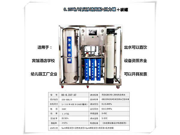 0.25一體，帶壓力罐